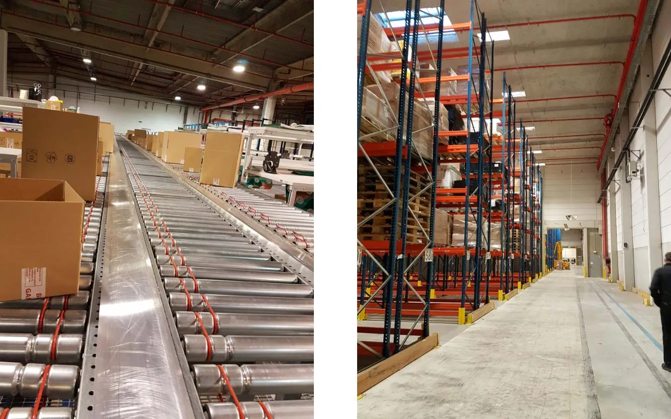 Entrepôt logistique